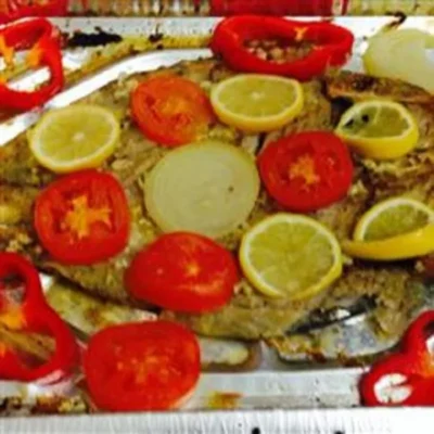 Peixe Assado Salvadorenho