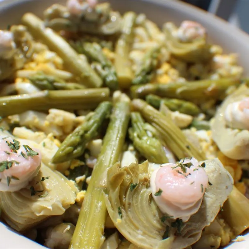 Salada Francesa de Camarão
