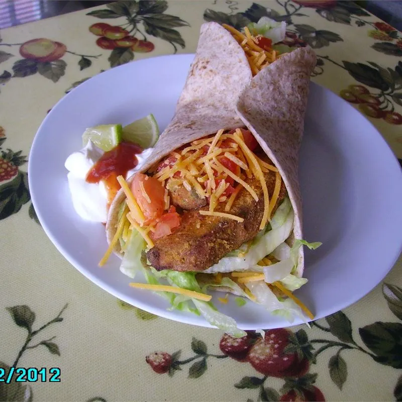 Tacos de abacate assados