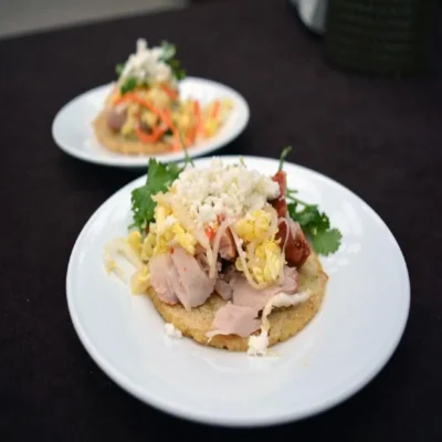 Tacos de Atum Defumado do Chef Julian