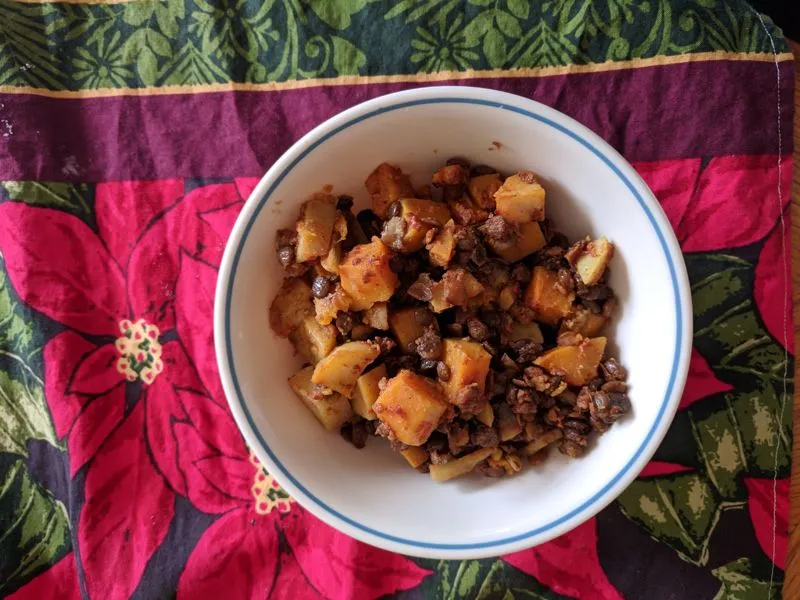 Tagine vegana marroquina