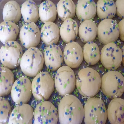 Cookies Italianos com Glacê