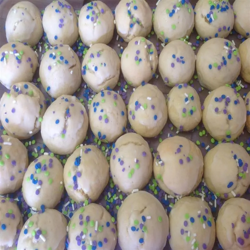 Cookies Italianos com Glacê