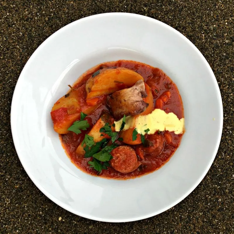 Bouillabaisse de Frango