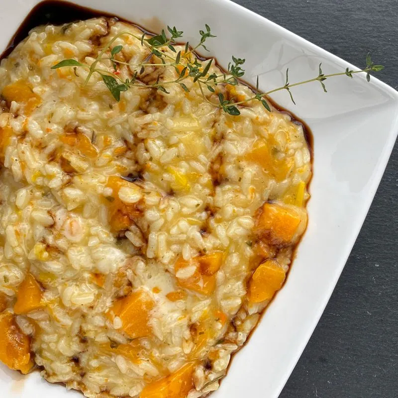 Instant Pot & Risoto de Abobora Butternut Italiana