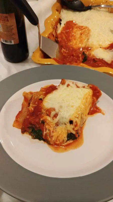 Lasanha de Couve e Vegetais Assados