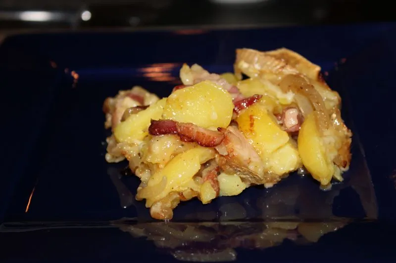 Tartiflette (Queijo Francês e Caçarola de Batata)