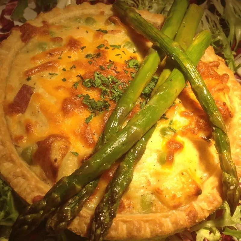 Torta De Peixe Defumado