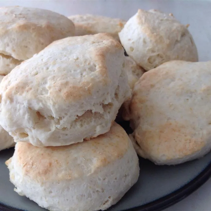 Biscoitos de leitelho de baixa caloria