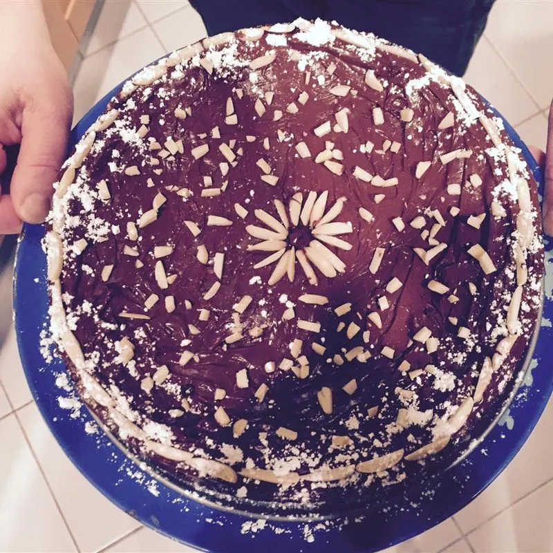 Bolo Esponja De Pessach De Chocolate