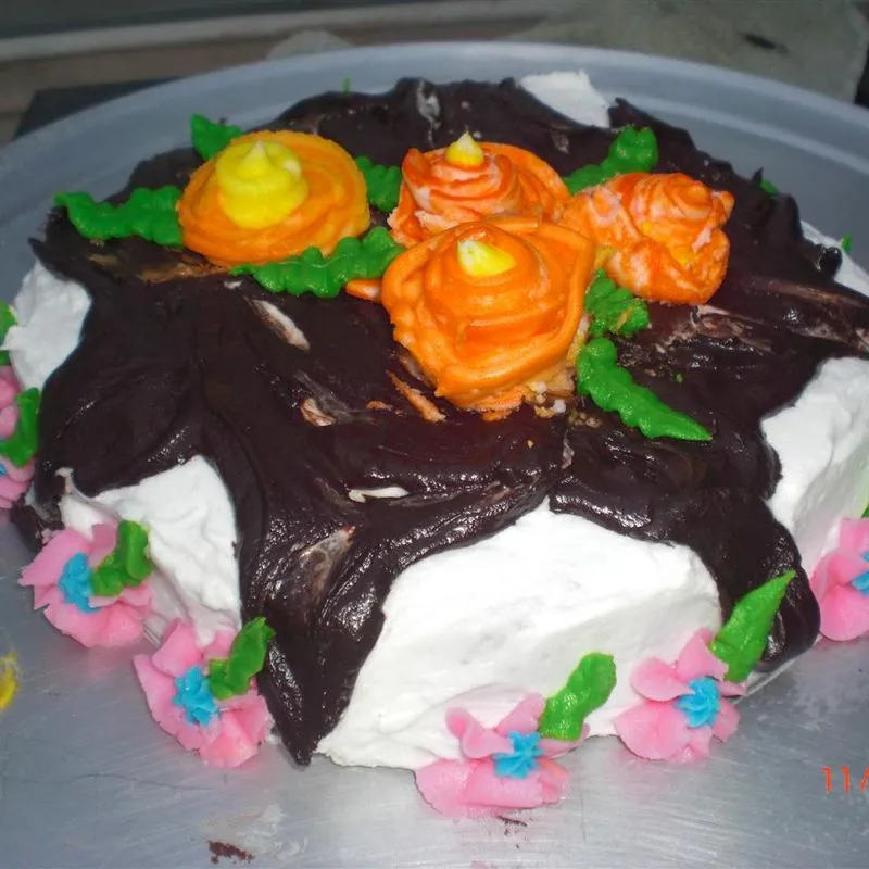 Bolo De Telhado De Alcatrão