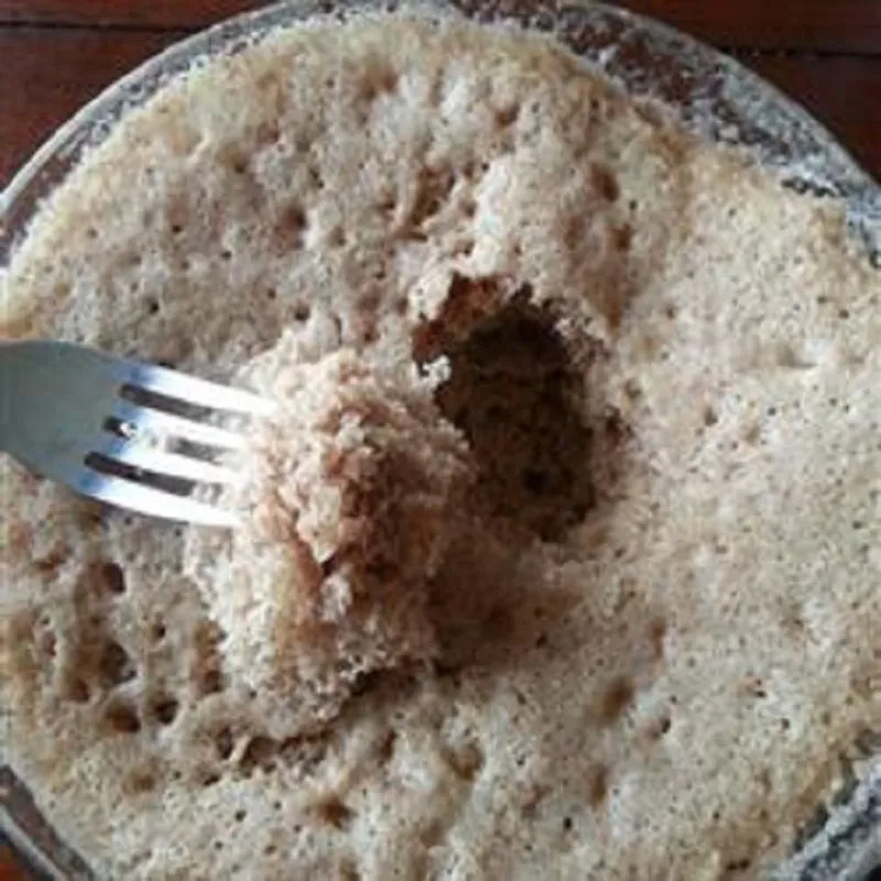 Bolo Esponja Fofo Sem Glúten De Microondas