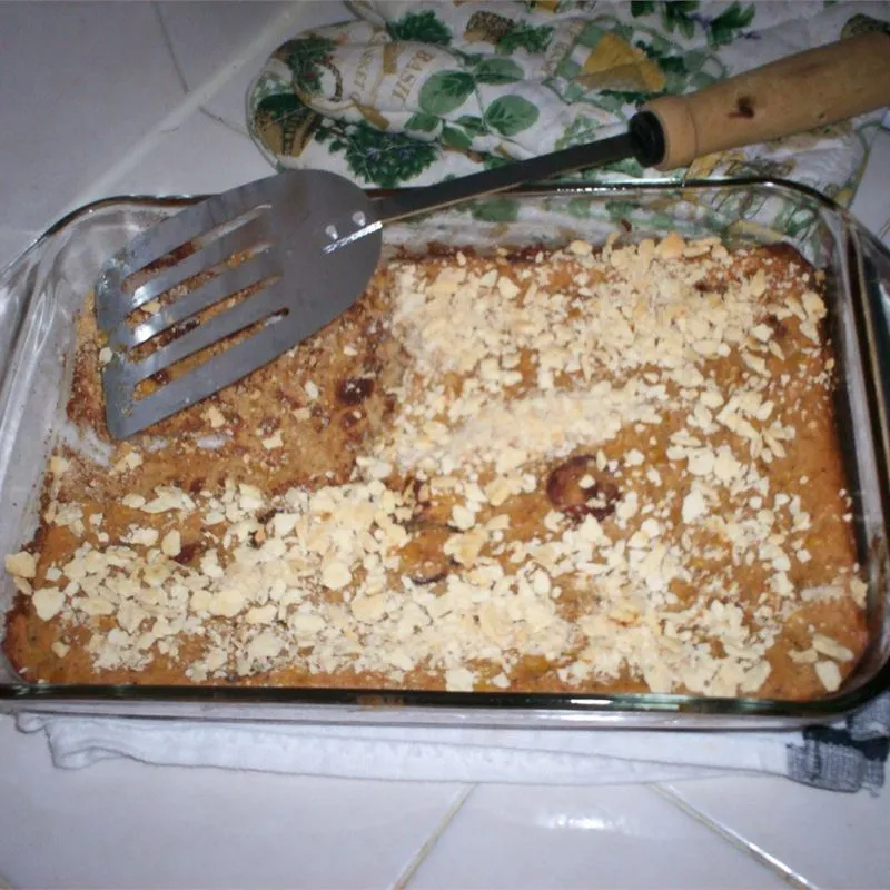 Salsicha e Caçarola de Milho