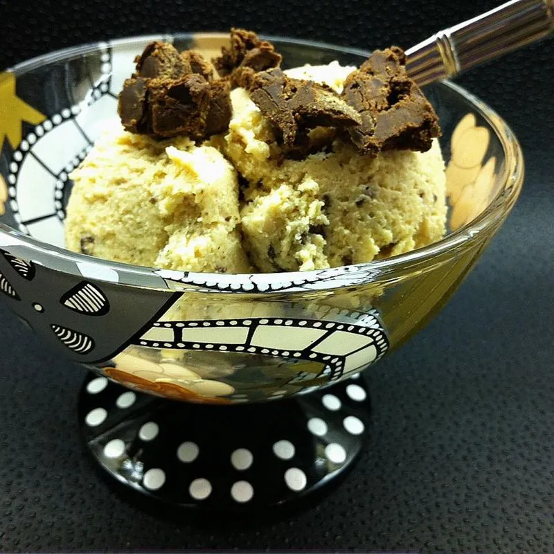 Caseiro Reeses & Sorvete de manteiga de amendoim