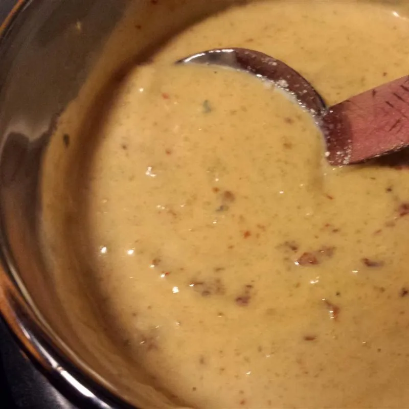 Chipotle Chile e molho de queijo azul