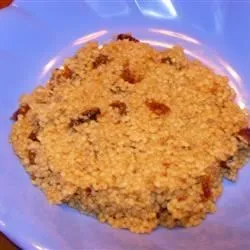 Cuscuz com Cerejas Secas