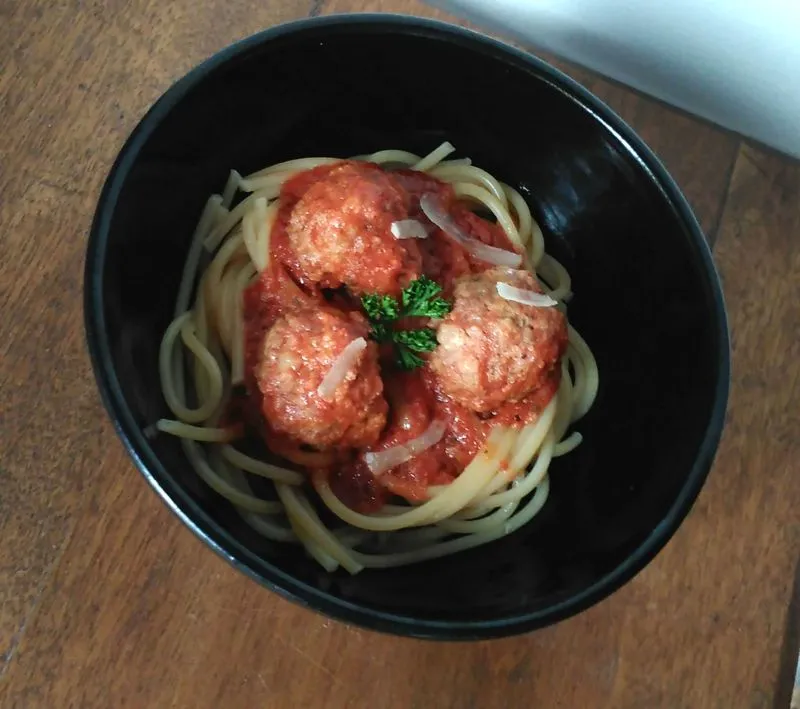 Esparguete e Almôndegas Slow Cooker