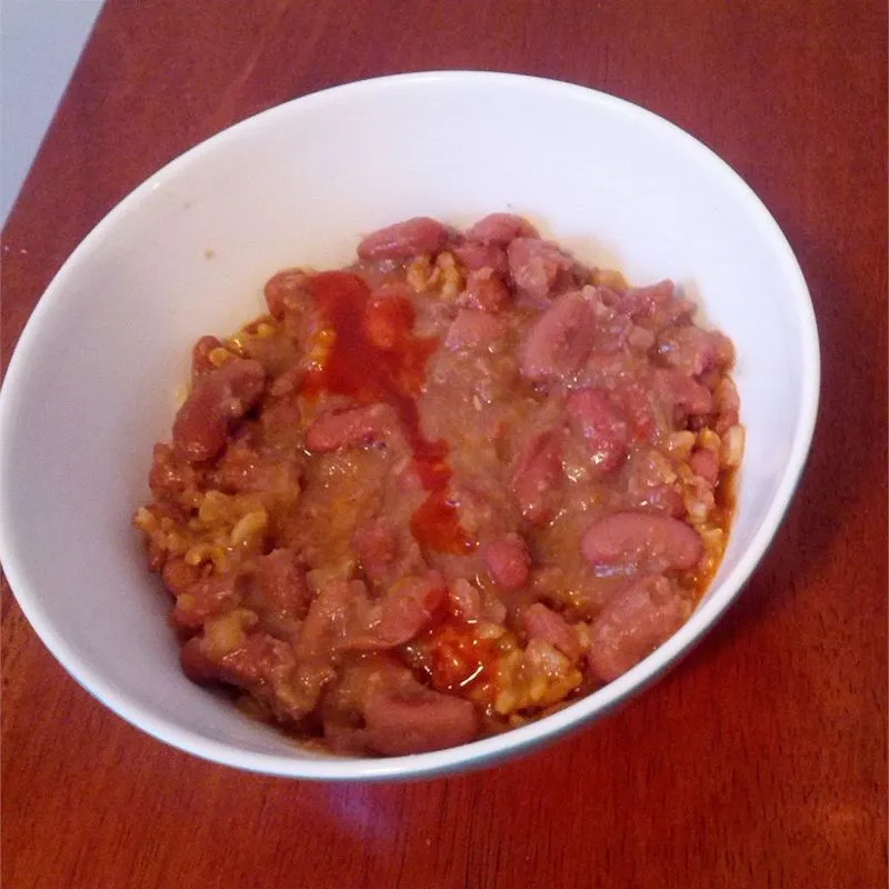 Feijão Vermelho e Arroz Vegan