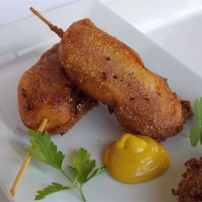Filhotes de espiga de milho (cachorros de milho)