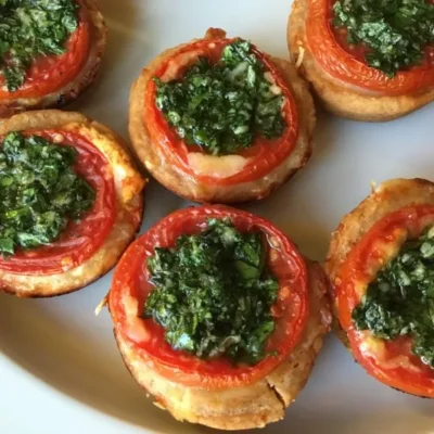 Mini Tortas De Mostarda Dijon-Tomate