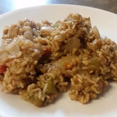 O famoso Jambalaya do capitão