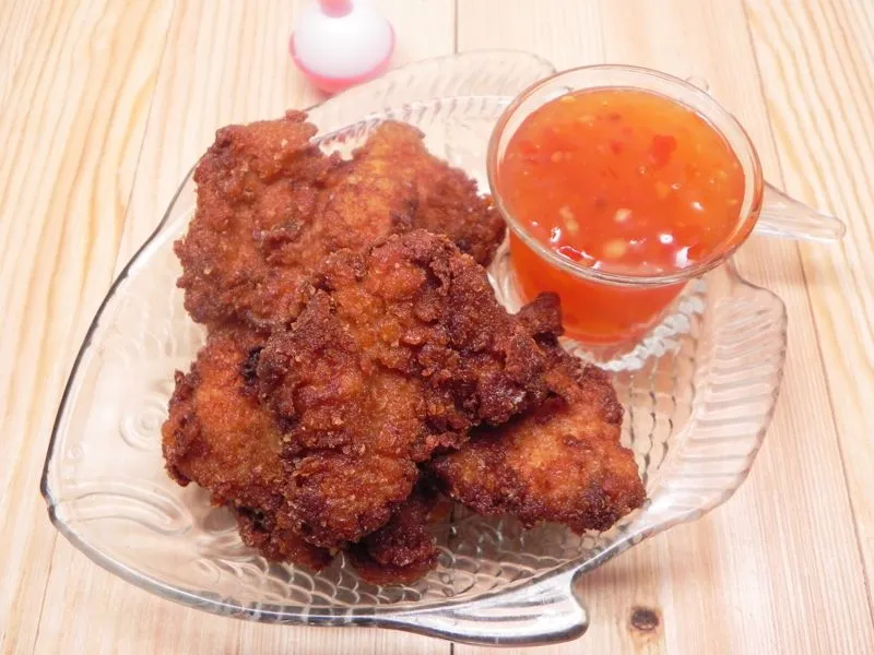 Peixe Branco Crocante Marinado