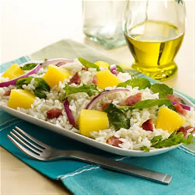 Salada de arroz californiana