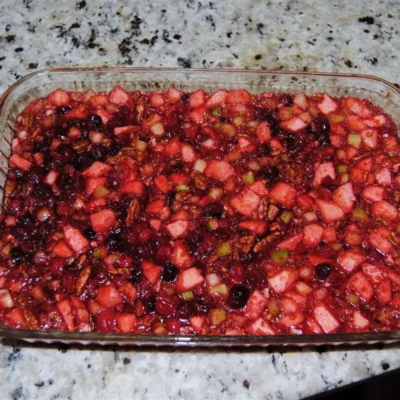 Salada de Cranberry da Vovó Freel