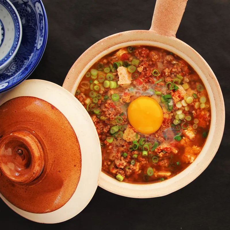 Soondubu Jjigae (ensopado de tofu macio coreano)