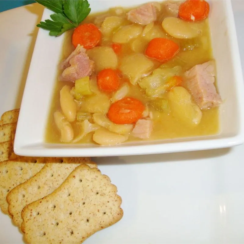 Sopa de feijão do senado