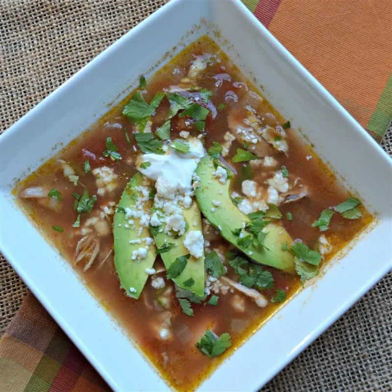 Sopa de Tortilla da Tia Kathy