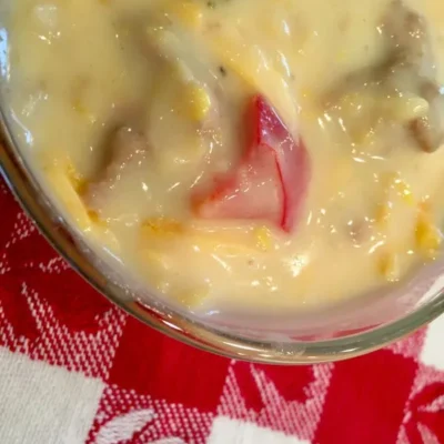Sopa de Milho Texas com Veado