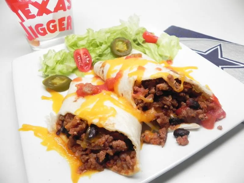 Texas Ground Turquia Burrito