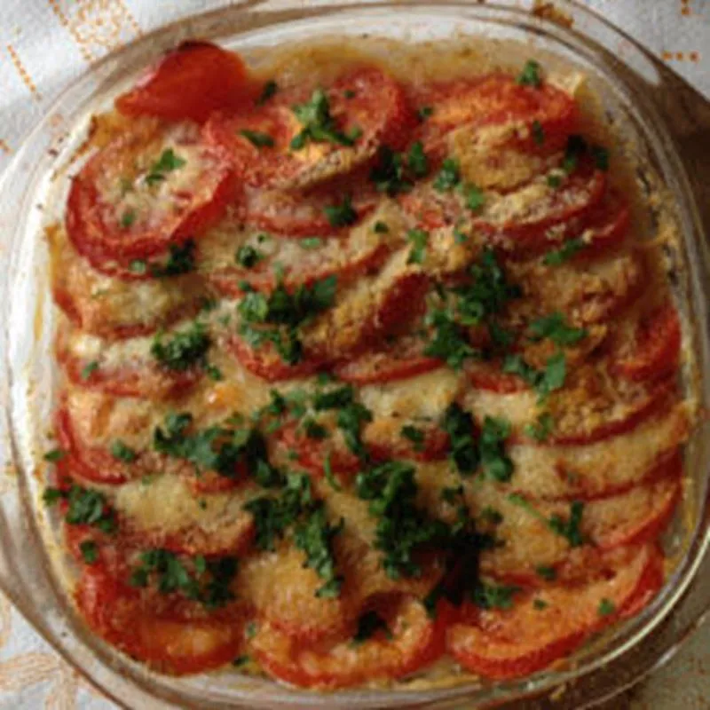 Tomate-Mozzarella Gratinado