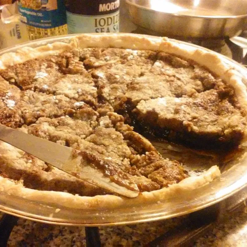 Torta de Shoofly Não Muito Seca