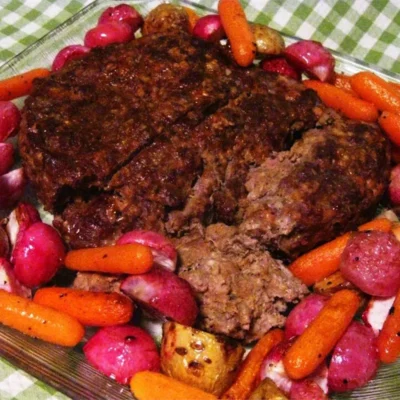 Bolo De Carne Ozarks Antiquado